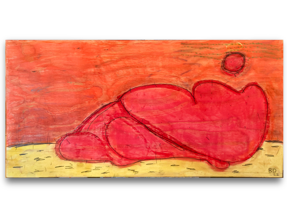 Painting work: abstract pattern